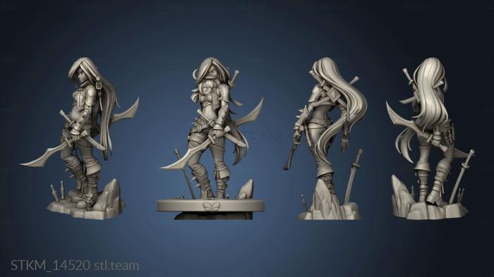 3D model League Legends Katarina haha hehe (STL)