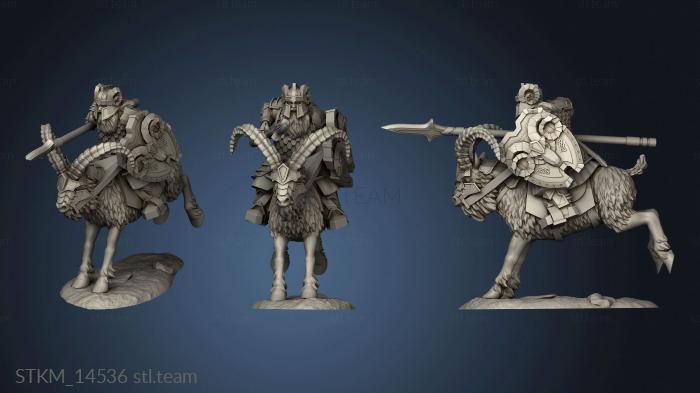 3D model Silver Goat Dwarves Speen (STL)