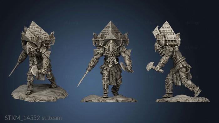 3D model Pyramid Golem (STL)