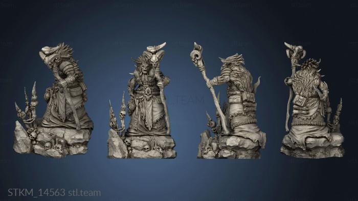 3D model Orc Horde shaman or SHAMAN (STL)