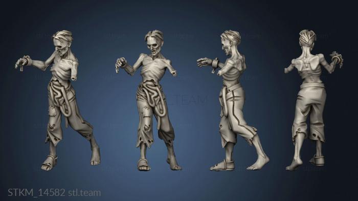 3D model Zombies (STL)