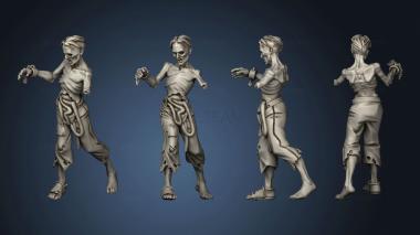 3D model Zombies (STL)