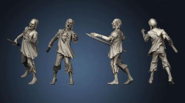 3D model Zombies (STL)