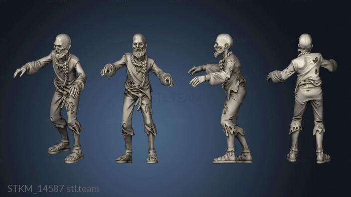 3D model Zombies (STL)