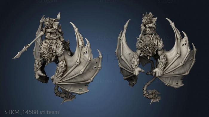 3D model ork Goblin Boss Nahari Plate (STL)