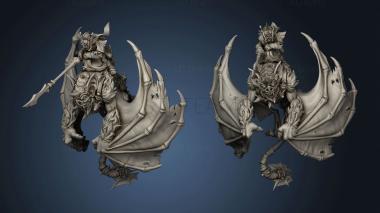 3D model ork Goblin Boss Nahari Plate (STL)