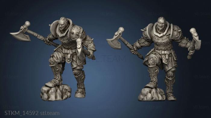 3D model ork Ser Bastian (STL)