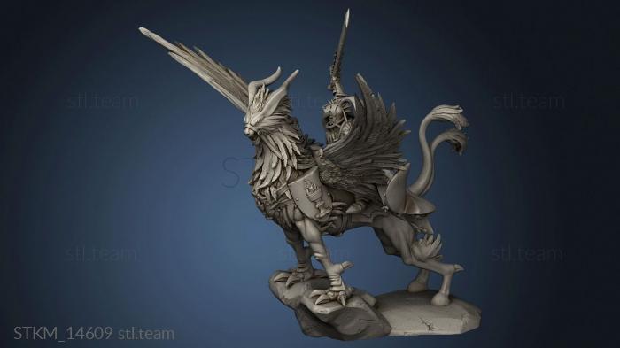 Lord Calian on Winged Hippollyon