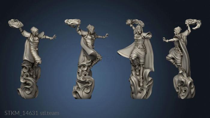 3D model Magi human female Sorceress (STL)