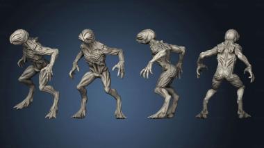 3D model orchid stalker Demogorgon Stranger Things (STL)