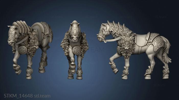 3D model Paladin horse (STL)