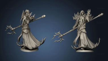 3D model LOTP Dragons Chaos Wight Necromancer (STL)