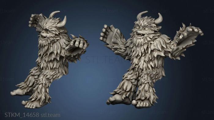 3D model ork Moroz And Snezhok Yeti Kid (STL)