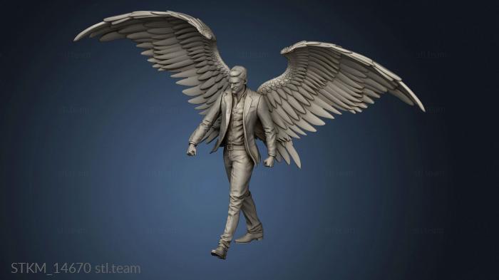 3D model Lucifer Morningstar wing (STL)