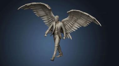 3D model Lucifer Morningstar wing (STL)