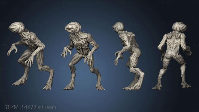 3D модель Орхидея сталкер Демогоргон Странные Вещи (STL)