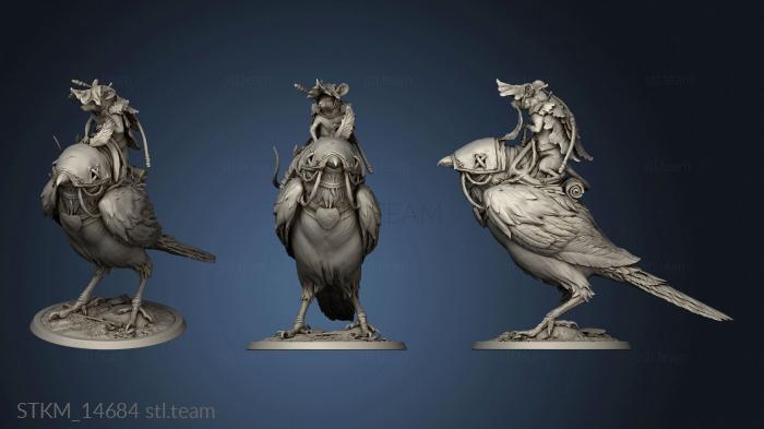 3D model Magpie Stand Saddle (STL)