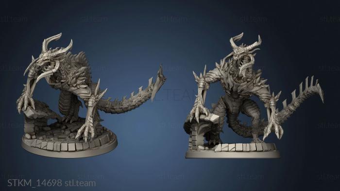 3D model Malignant Dracolich Epic (STL)