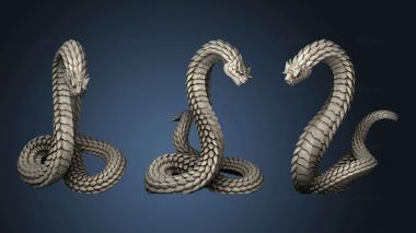 3D model Maneaters Nagarots Giant Snake (STL)