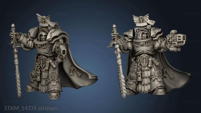 3D model Marduk Sed Rus Dark Angels DA (STL)