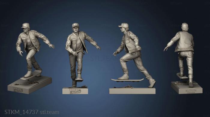 3D model Marty Mcfly Back (STL)