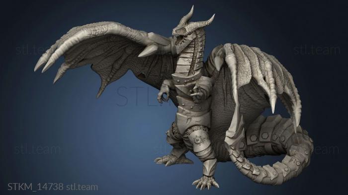 3D model War Dragon (STL)