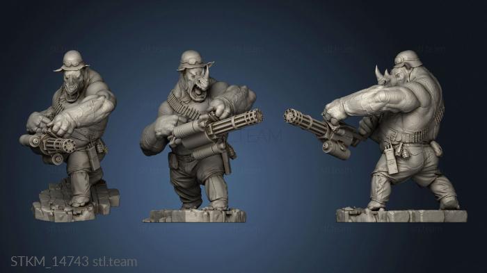 3D model Rocksteady (STL)