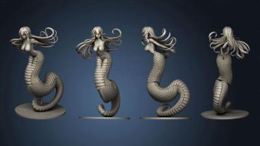 3D model Monster Miia NSFW back Hair (STL)