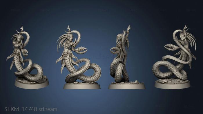 3D model Pirates Curse the Dead Seas Troops Doom Mermaids mermaid (STL)