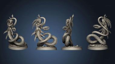 3D model Pirates Curse the Dead Seas Troops Doom Mermaids mermaid (STL)