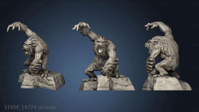 3D model Mega age The Colossal Dungeon Dweller Classics Yeti (STL)