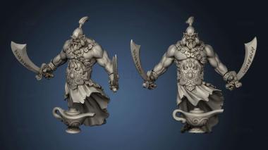 3D model Mercenaries Cursed Djinn Lamp (STL)