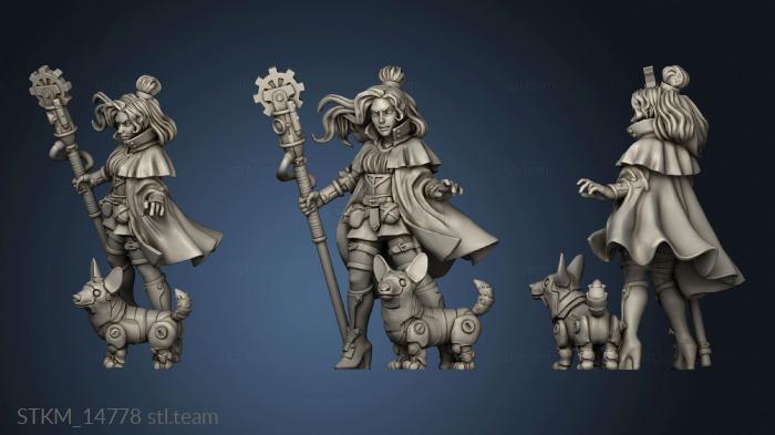 3D model Mercenaries Tesla Arcane Engineer Arcano (STL)