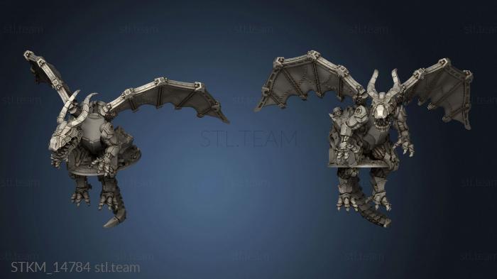 3D model Metal Beards Dragon Tors (STL)