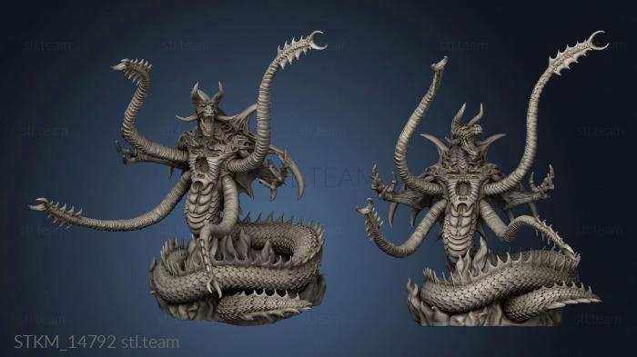 3D model Michael Satan Back (STL)