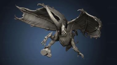 3D model Red Dragon Rock (STL)