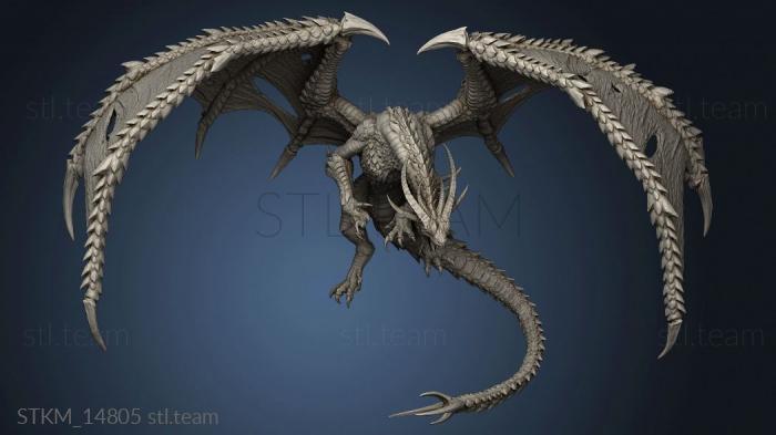 3D model Unchained Dragon (STL)