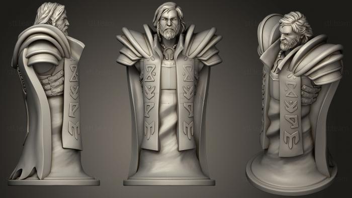 3D model King Omniknight Dota 2 Chess Piece (STL)