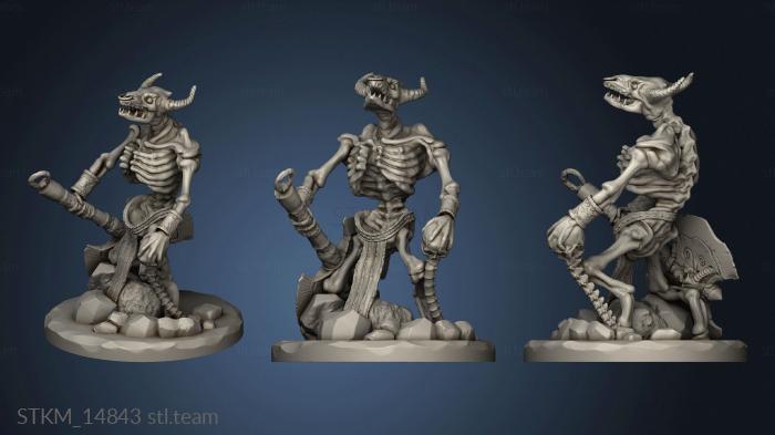 3D model Minotaur Skeletons (STL)