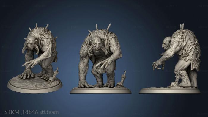 3D model Conspiracy Enemies Troll One (STL)