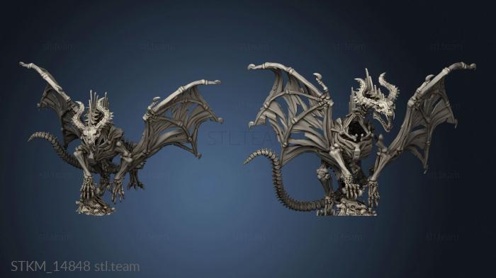 3D model Bone Dragon Pilar (STL)