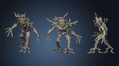 3D model Riddleroot Tree Folk Nester (STL)