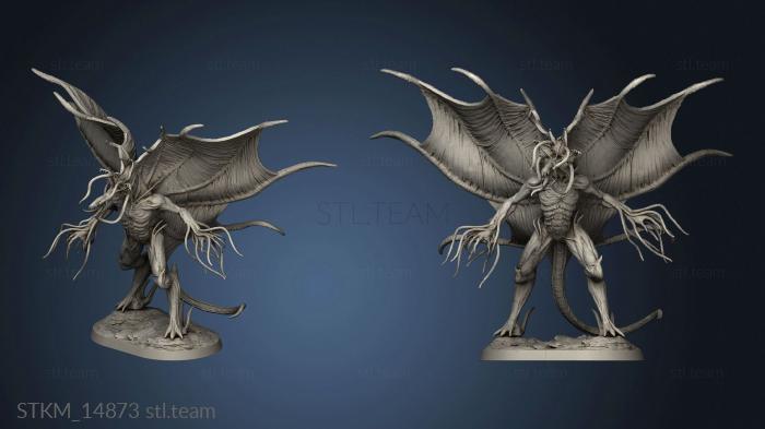 3D model Mind Flayer Dragon (STL)