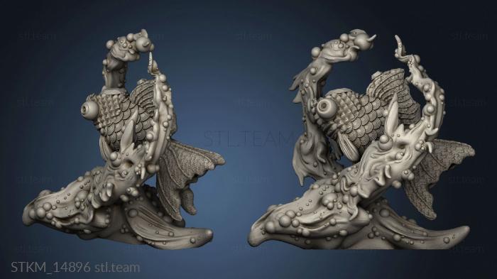 3D model Monpong Croak Stretch Goals CNY fish (STL)