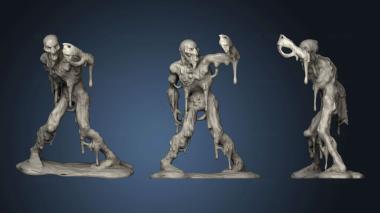 3D model Monsters Zombie slime man (STL)