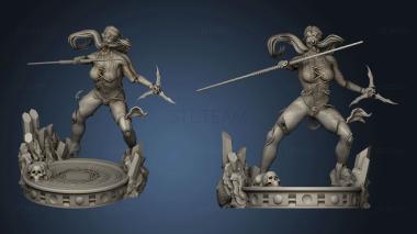 3D model Mortal Kombat Jade cut (STL)