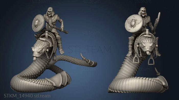 3D model MU Snake Riders (STL)