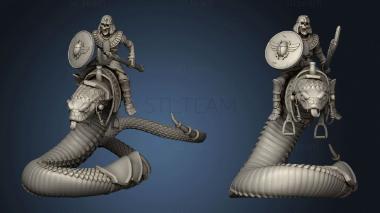 3D model MU Snake Riders (STL)