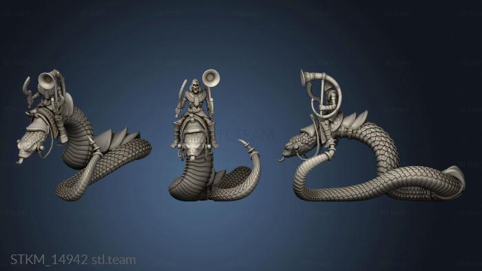 3D model MU Snake Riders Musician (STL)