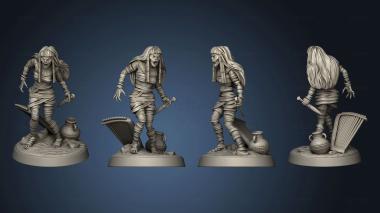 3D model Mummy Assassins Assassin (STL)